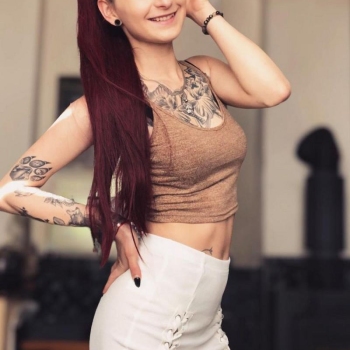 Geil seccontact met pitbullKitty